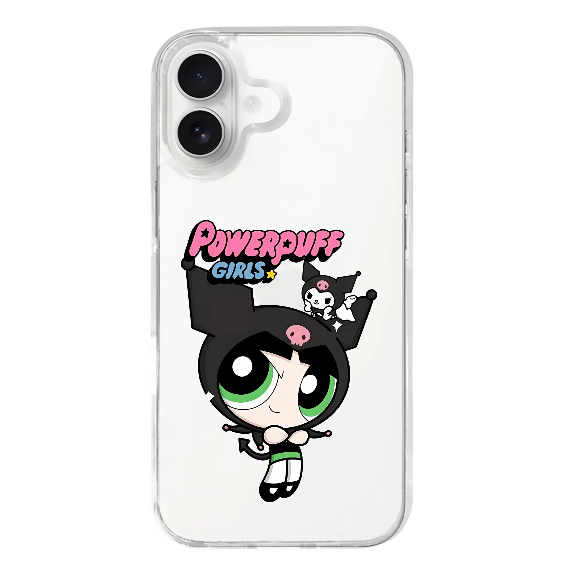 パワパフガールズ グッズ バターカップ - iPhone 17シリーズ 透明スマホケース – 薄型・耐衝撃・精密フィット保護カバー